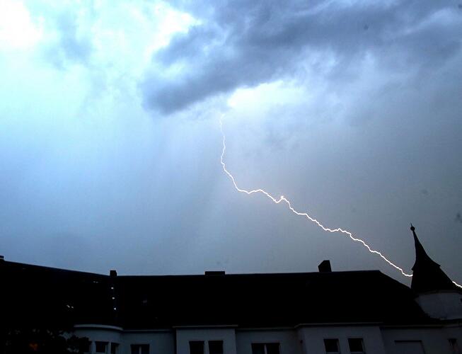 Gewitter über Berlin