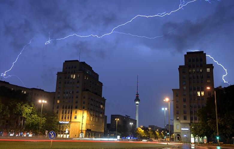 Gewitter über Berlin