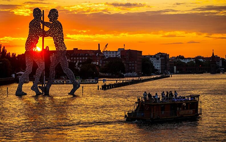 Sonnenuntergänge in Berlin