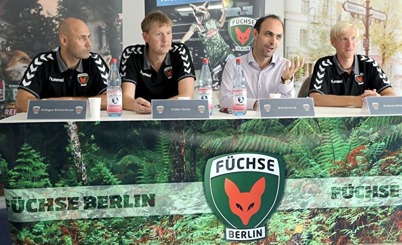 Trainingsauftakt Füchse Berlin