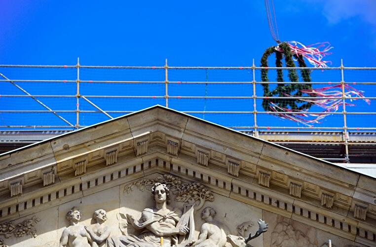 Richtfest der Staatsoper Unter den Linden