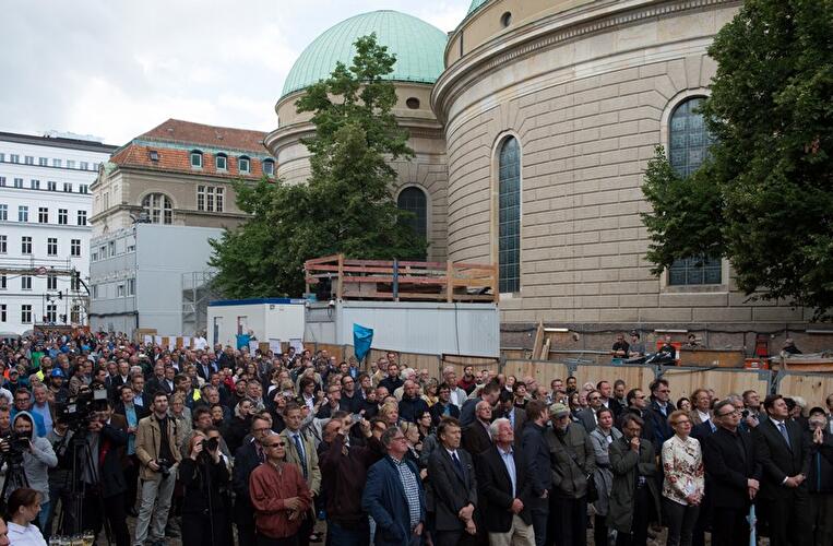 Richtfest der Staatsoper Unter den Linden
