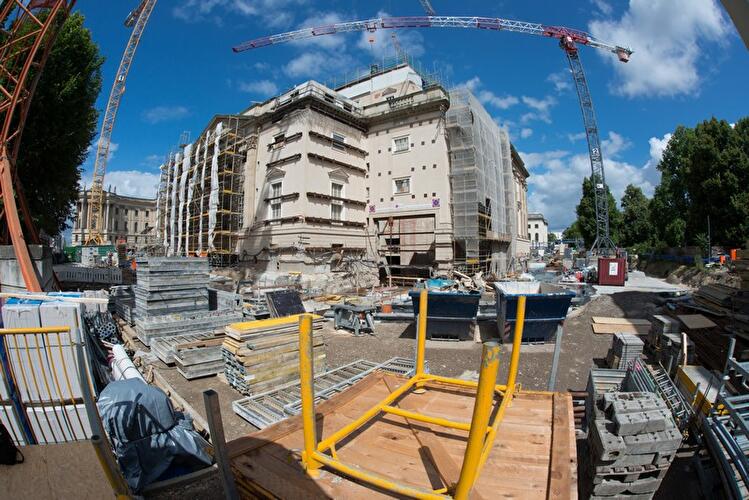 Richtfest der Staatsoper Unter den Linden