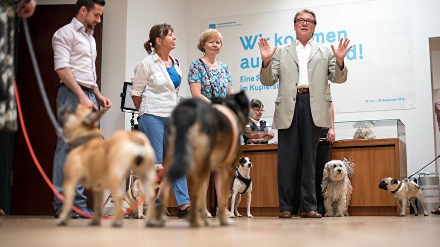 Hundeführung im Kupferstichkabinett