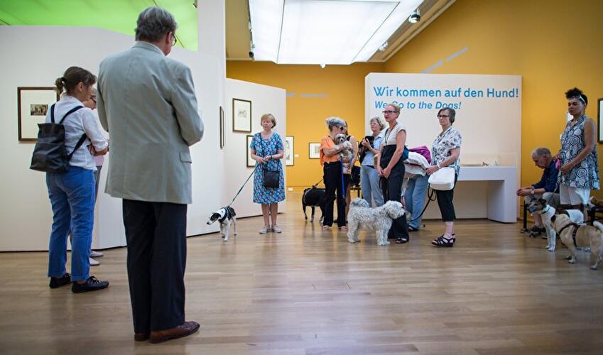 Hundeführung im Kupferstichkabinett