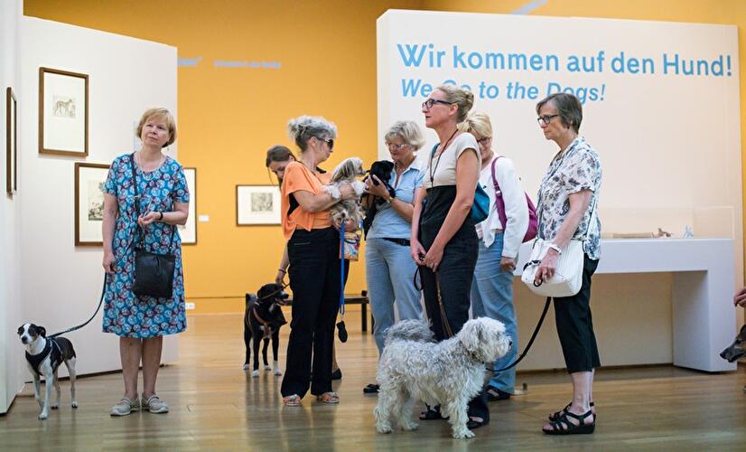 Hundeführung im Kupferstichkabinett