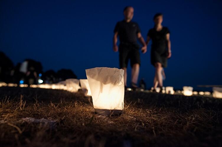 Lichterlabyrinth «Die Große Reise»