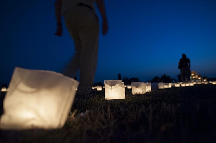 Lichterlabyrinth «Die Große Reise»