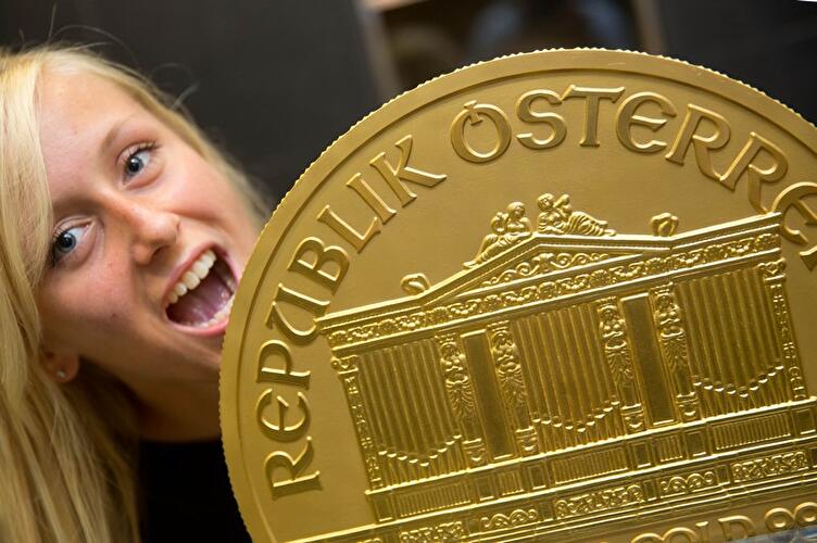 Eine-Million-Euro-Goldmünze "Big Phil"