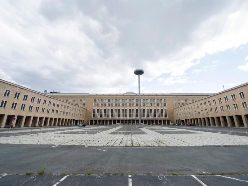 Abflughalle des Flughafen Tempelhof