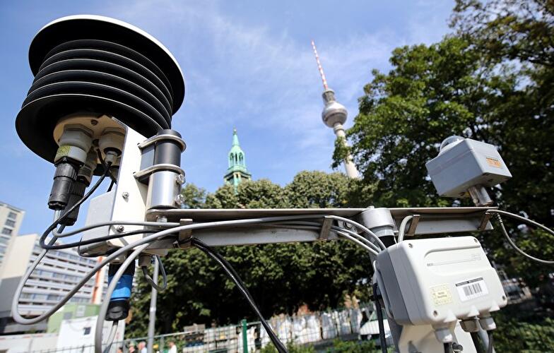 Wetterstation am Alexanderplatz