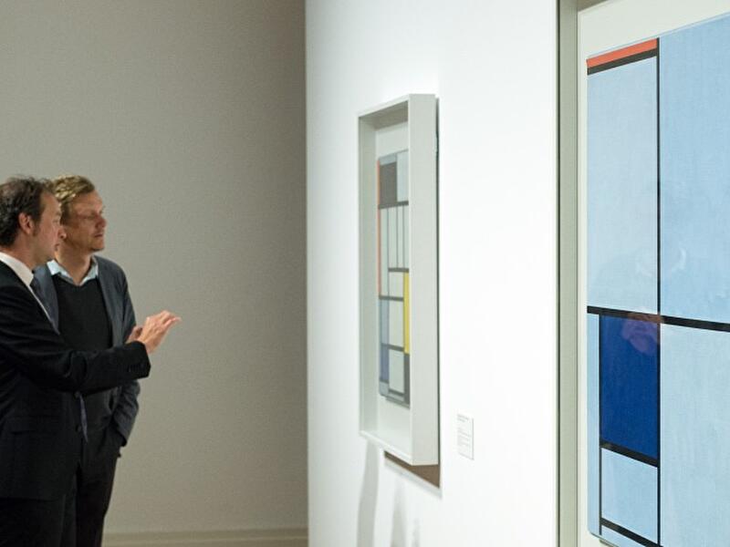 Piet Mondrian. Die Linie