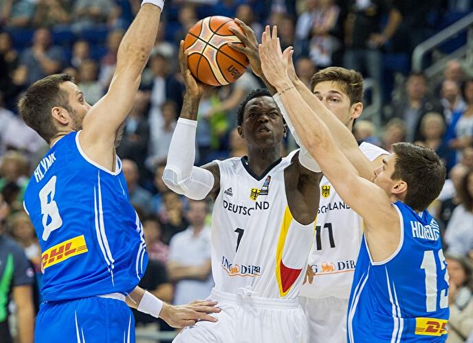 Basketball-EM Vorrunde Deutschland - Island
