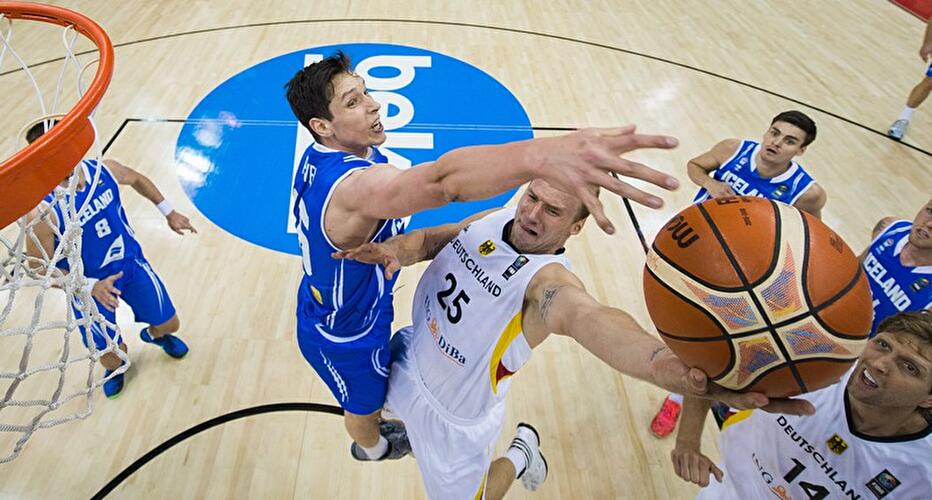 Basketball-EM Vorrunde Deutschland - Island