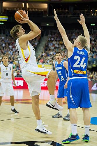 Basketball-EM Vorrunde Deutschland - Island