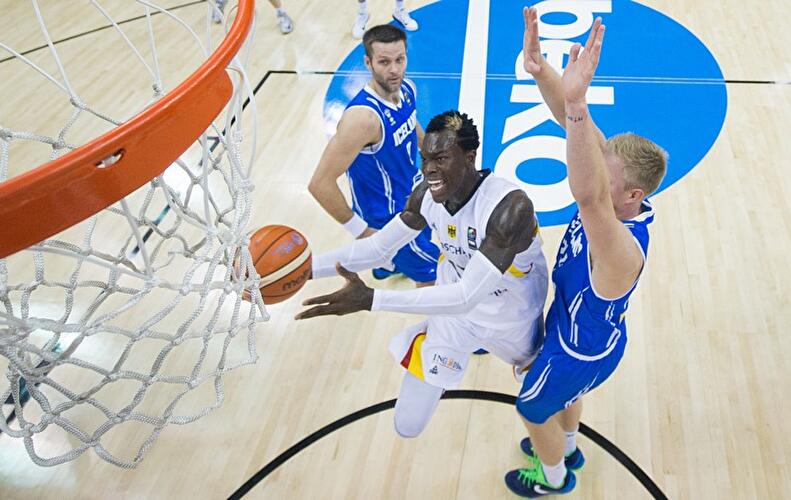 Basketball-EM Vorrunde Deutschland - Island