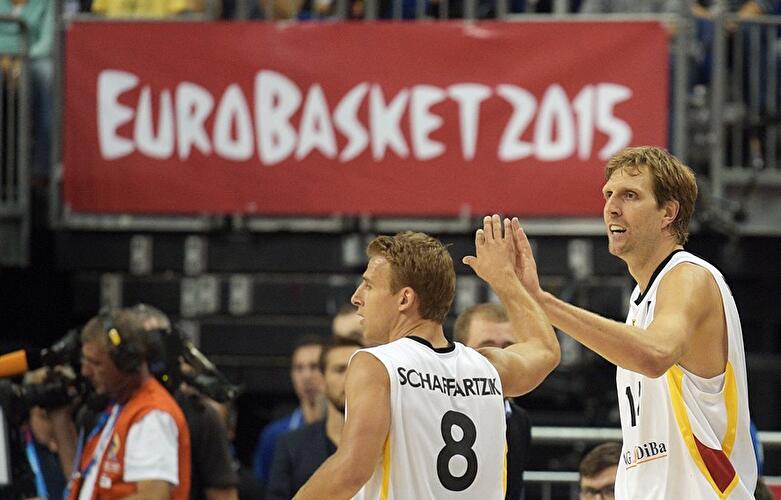 Basketball-EM Vorrunde Deutschland - Island