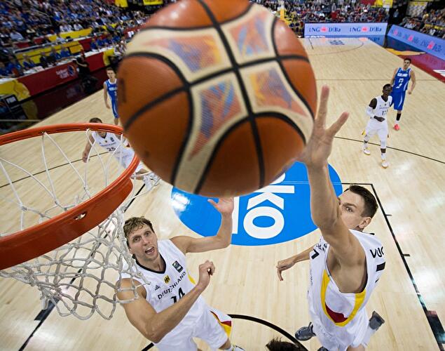 Basketball-EM Vorrunde Deutschland - Island