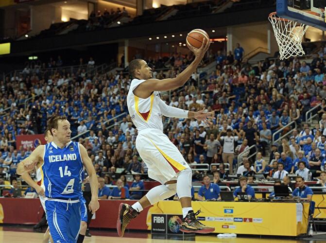 Basketball-EM Vorrunde Deutschland - Island