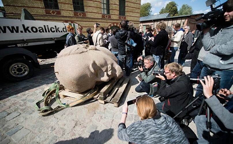Lenin-Kopf in der Zitadelle