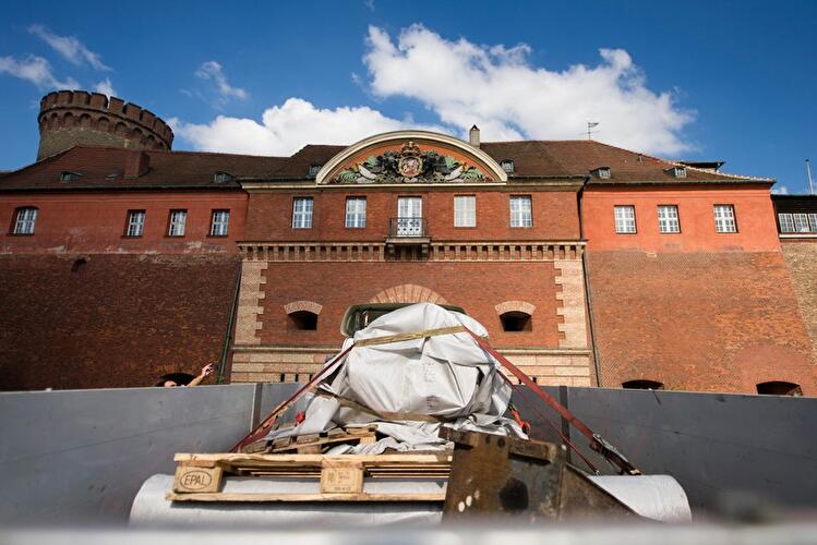 Lenin-Kopf in der Zitadelle