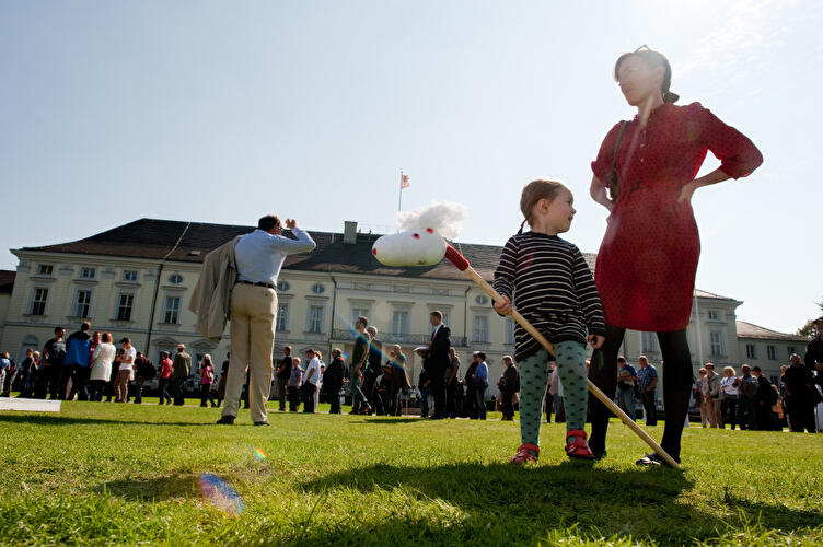 Bürgerfest beim Bundespräsidenten