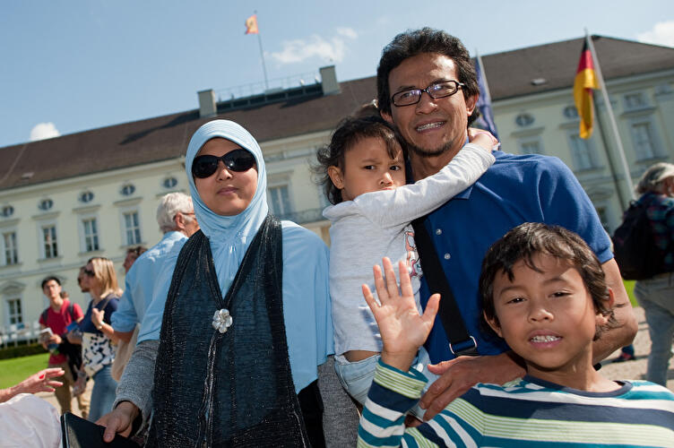 Bürgerfest beim Bundespräsidenten
