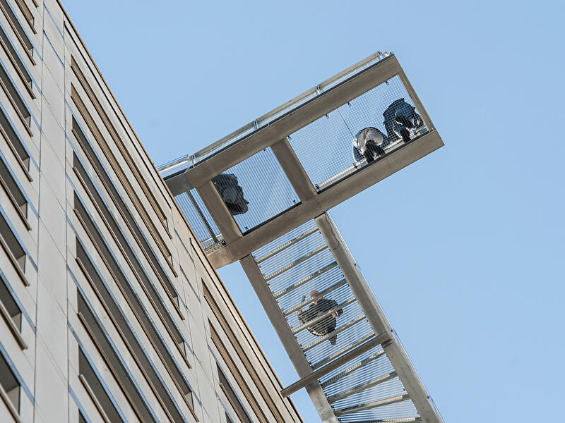Skywalk in Berlin-Marzahn