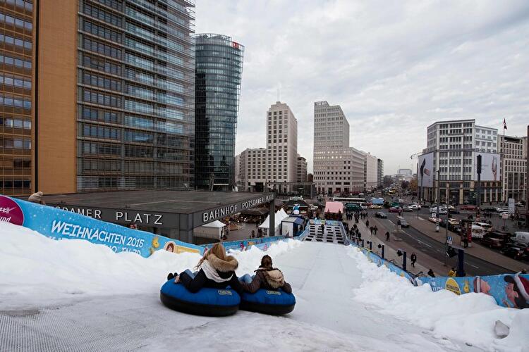 Winterwelt am Potsdamer Platz 2015