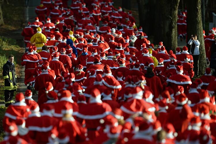 Nikolauslauf in Brandenburg