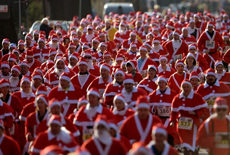 Nikolauslauf in Brandenburg