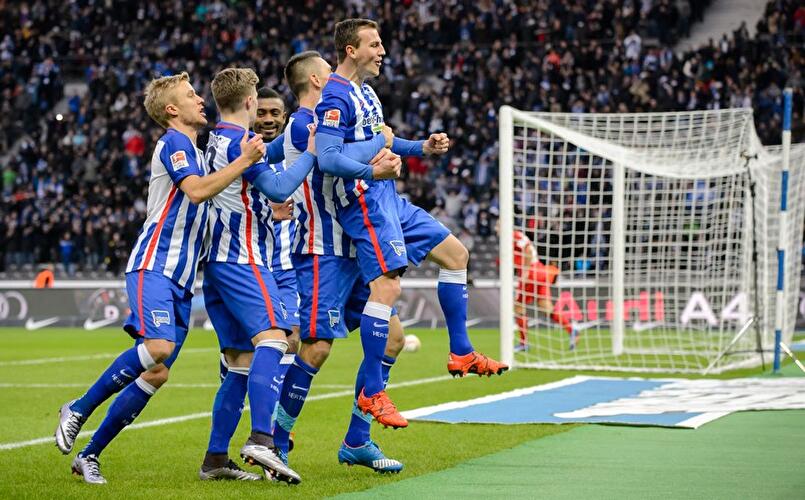 Hertha BSC schlägt Bayer 04 Leverkusen