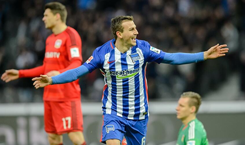 Hertha BSC schlägt Bayer 04 Leverkusen