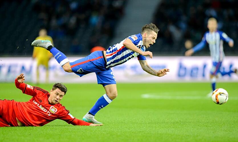 Hertha BSC schlägt Bayer 04 Leverkusen