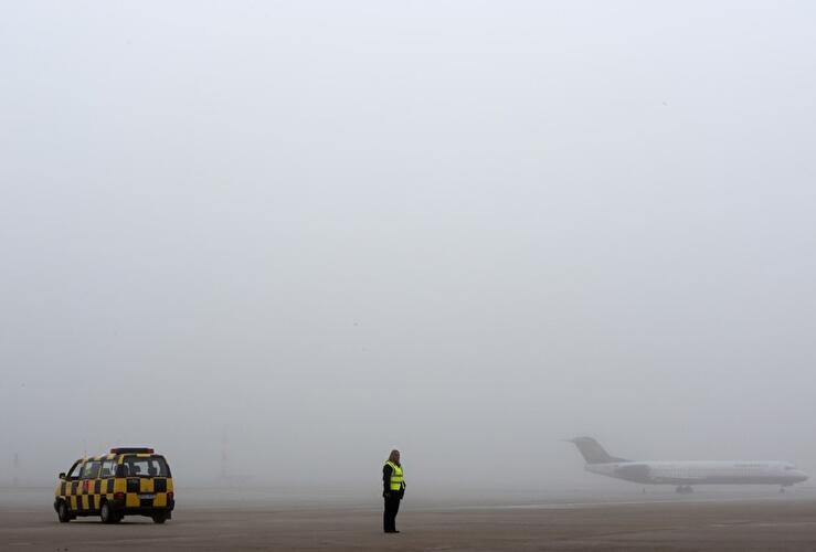 Nebel in Berlin