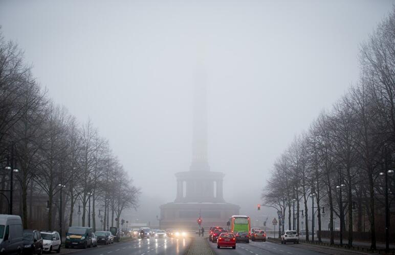 Nebel in Berlin