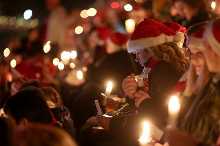 Weihnachtssingen beim 1. FC Union Berlin