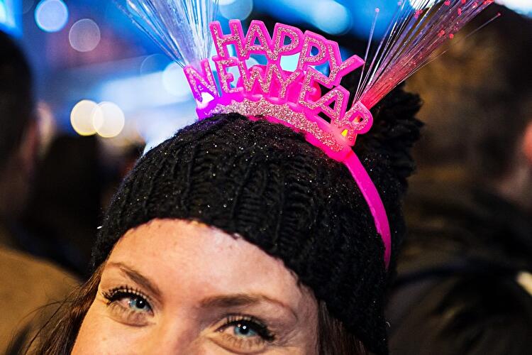 Silvester 2015 am Brandenburger Tor