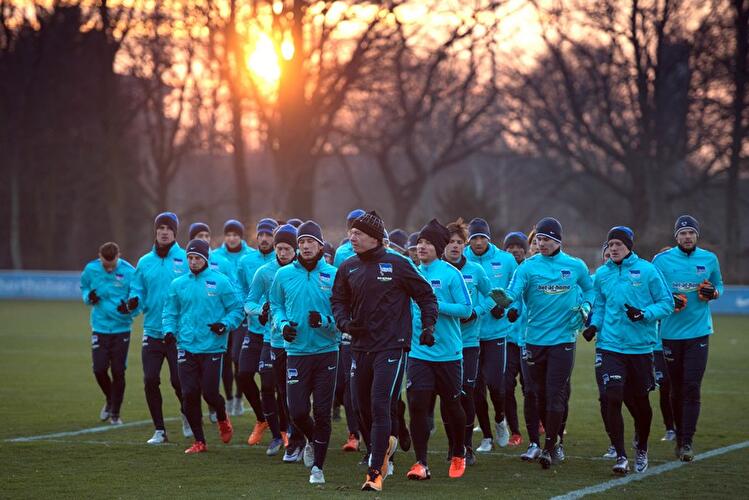 Trainingsauftakt Hertha BSC