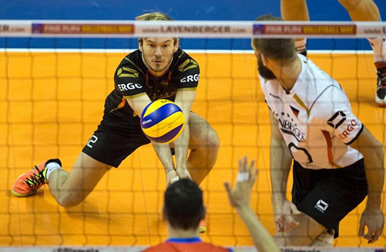 Volleyball: Deutschland gewinnt gegen Serbien