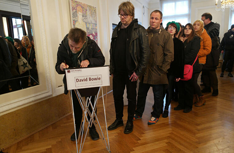 Trauerfeier für David Bowie