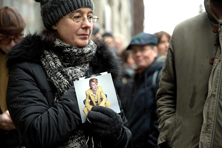 Trauerfeier für David Bowie