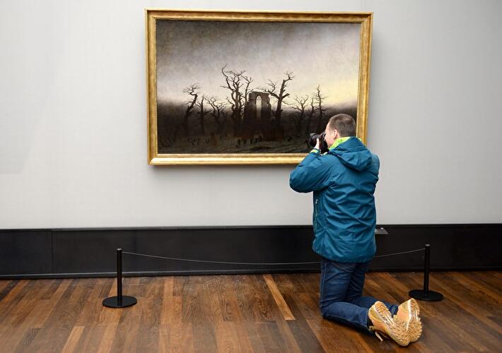 Caspar David Friedrich: «Abtei im Eichwald»