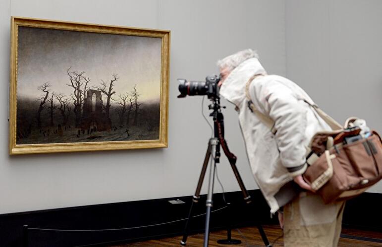 Caspar David Friedrich: «Abtei im Eichwald»