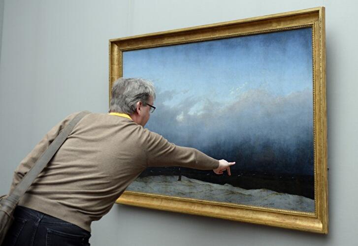 Caspar David Friedrich: «Mönch am Meer»