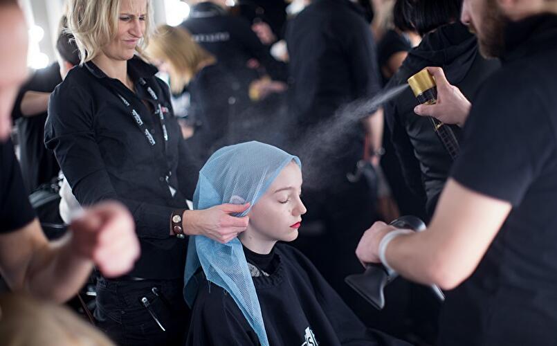 Fasion Week Backstage