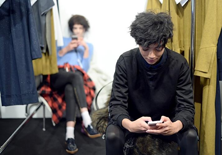 Fasion Week Backstage