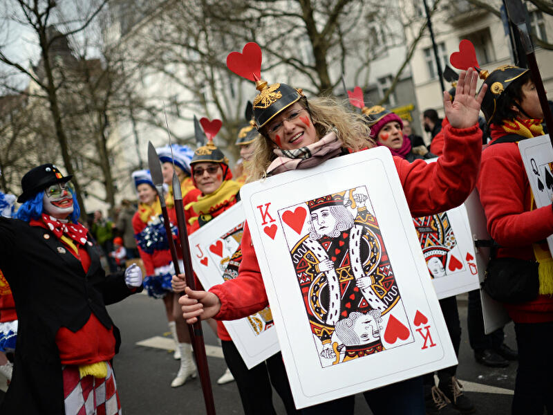 Faschingszug auf dem Ku'damm 2016