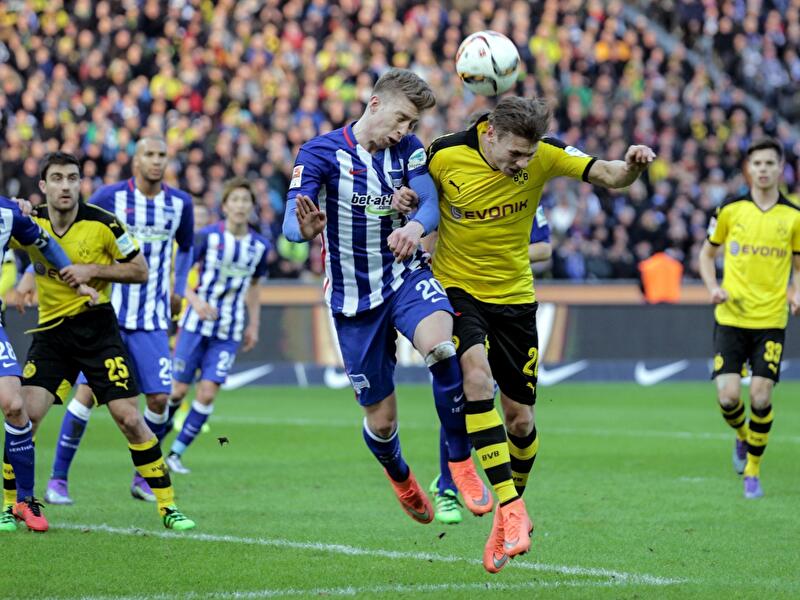 Hertha gegen Dortmund