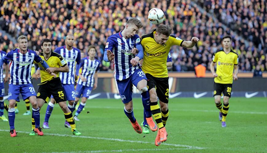 Hertha gegen Dortmund